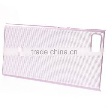 Translucent Horizontal Stripes Plastic Case for Xiaomi 3 MI3,xiaomi 3 Mi3 PC Case,xiaomi 3 Mi3 Hard Case