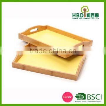 High Quality Bamboo Wholesale Serving Tray
