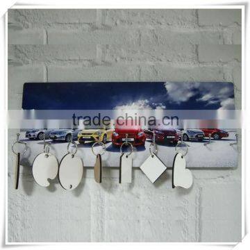 Dye Sublimation MDF Keyring Hanger for Heat Press photo-2