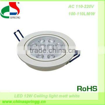 Super popular high power 12W LED lamps of ceiling for rooms