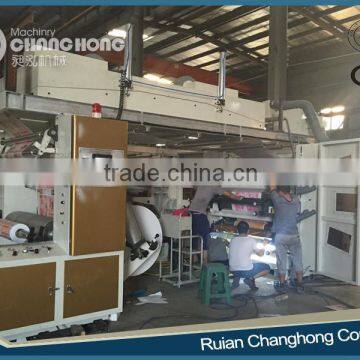 Changhong Central Drum 6 Color Paper Flexo Printing Machine