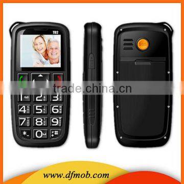 FM 1.8inch Unlocked Wap Gprs MTK6260M Gsm Quad Band SOS Cell Phones for Old Age People T02