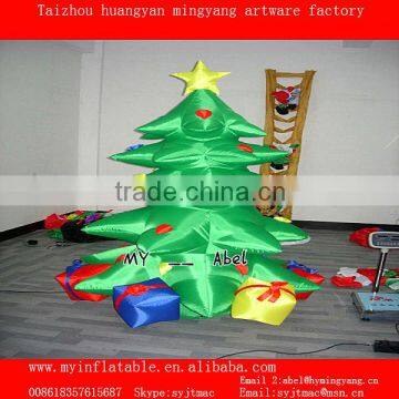 Inflatable christmas tree decoration