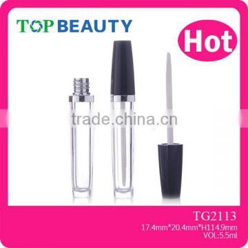 TG2113- 5.5ml Olives Shape Lipgloss Tube Containers With Brush