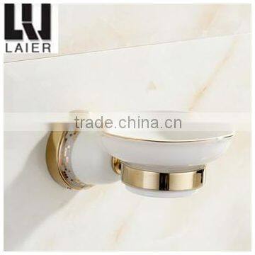 2015 new design ceramic bathroom accessories set soap holder 11739