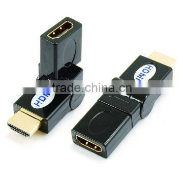 HDMI male to female adapter rotating 270 degree