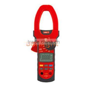 Digital Clamp Multimeter, AC/DC/Resistance/Frequency Meter, True RMS, 1000A, UT209