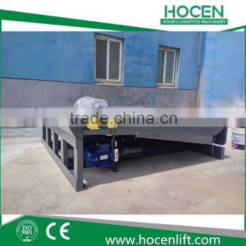 Garage Steel Trailer Dock Leveler Stationary Hydraulic Electric Unloading Container Ramp Price