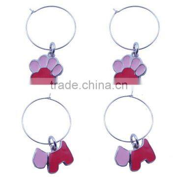 animal wine charm