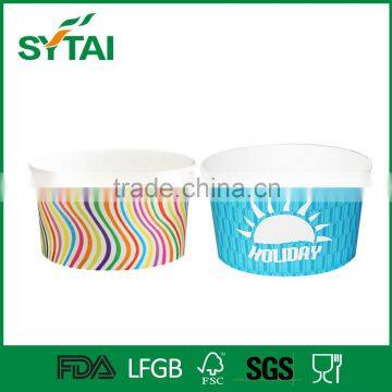 Hot selling pe coated disposable yogurt packing