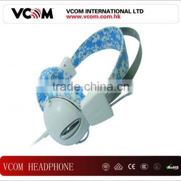 VCOM Brand Beautiful 3.5mm Stereo Sport Headphones