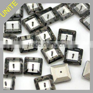 Square Lochrose Sew On Stones Wholesale U3400