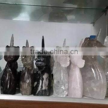 Wholesale a various of crystal unicorn for decoration