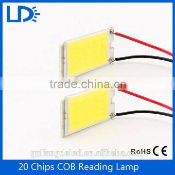 Car top light led cob 20chips readling light