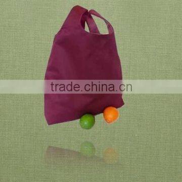 Recycled Organic Canvas Plastic Shaped Shopping Bag