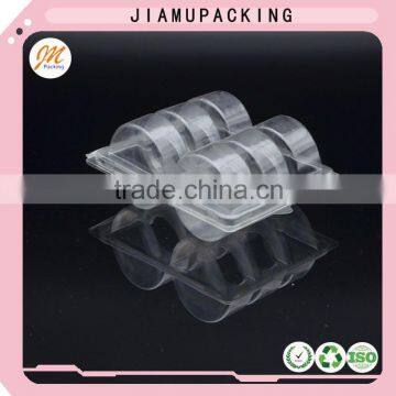 Wholesale Disposable Clear Plastic Clamshell Gift Macaron Packaging Box photo-5