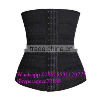 2016 Aofeite Black Body Shaper Slimming Body Corset Slimmer Body Shaper Women Waist Training Corsets photo-5