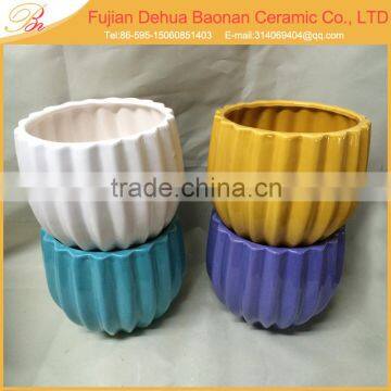 ceramic balcony flower pot wholesale