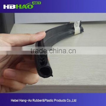 Rubber sealing strip/plastic edge trim/car door sealing