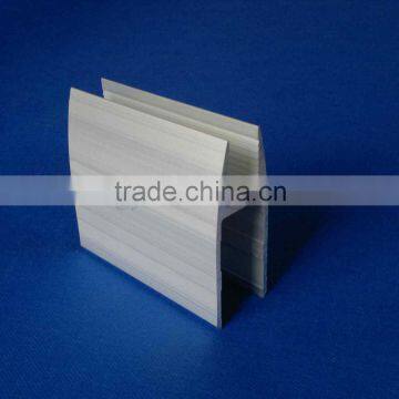 Anodized aluminium industrial profile