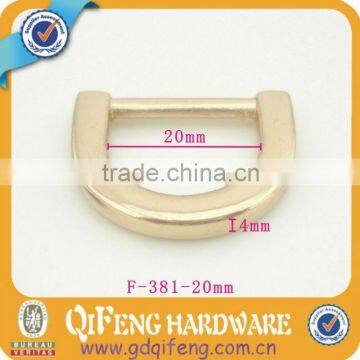 Qifeng high quality metal side ring rinfg buckle for bag accessories