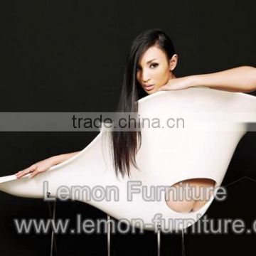 Special hot sale fiberglass relax ribbon chair