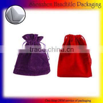 Velvet Shoe Bag Custom Shoe Bags Drawstring Shoe Bag photo-2