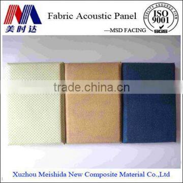 easy installation fabric clothing acoustic panel