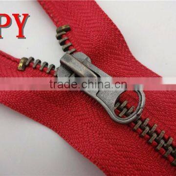 metal zipper / bag zipper /different types of zippers