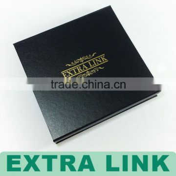 Custom Logo Printed Black Cardboard Paper EVA Inlay Wallet Gift Box