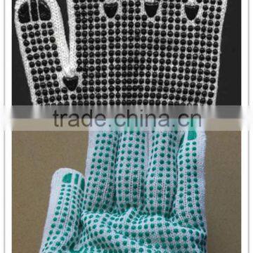 BSSAFETY 10 or 13 Gauge Cotton Yarn Knitting With Pvc Dotted Gloves photo-6