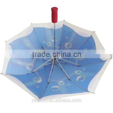 Foldable EVA Handle Design Your Logo Umbrella photo-3