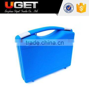 Rugged polypropylene construction plastic portable hardware tool box