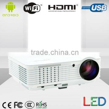 CAIWEI brand 4500 Lumens LED Android projector 1280*800 native resolution projector