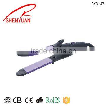 high quality multifunctional ceramic coating lcd hair styler curler