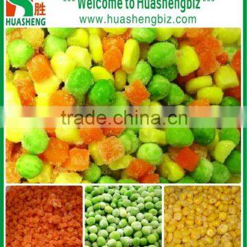 BULK FROZEN MIXED VEGETABLE/green peas,carrot,sweet corn