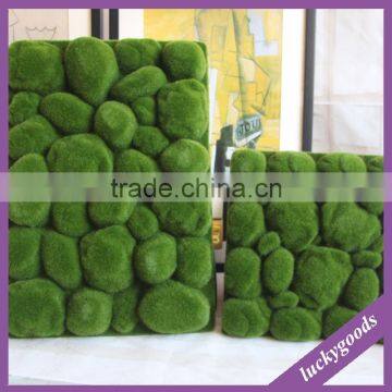 high quality indoor decorative green artificial stone wall wholesale