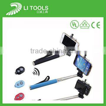 Wholesale pole for cellphone remote shutter control wireless selfie stick