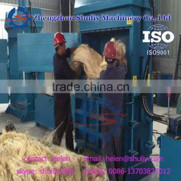 Hydraulic Press Hemp Sisal Fiber Waste Cloth Baler Packing Machine