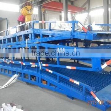 10T mobile hydraulic container loading ramp dock ramp