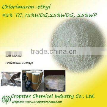 High quality Herbicide Chlorimuron-ethyl 95% TC,75%WDG,25%WDG, 25%WP