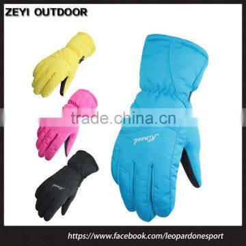 2015 Women Outdoor Warm Waterproof Snowboard Ski Gloves