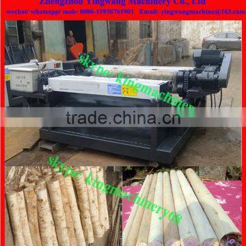 wood round pole milling machine for plywood