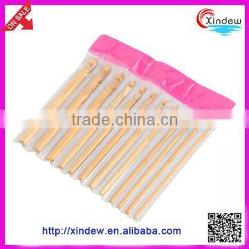 15cm Bamboo Crochet Hook Kit Knitting Needle