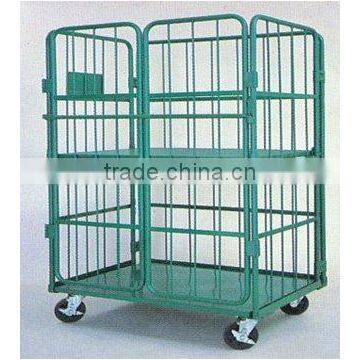 galvanized roll container