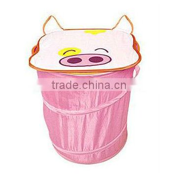 cheap mesh pop up dirty laundry cartoon bag light to carry customization accept