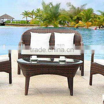 Garden furniture wicker rattan sofa set garden sofa set