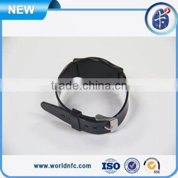 Long Range Adjustable ISO15693 I CODE SLI-L NFC/RFID PVC Wristband photo-2