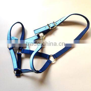 EQUESTRIAN HORSE HALTER HORSE TACK SIMPLE HORSE HALTER WITH COMBINED COLOR EQUESTRIAN WHOLESALE HORSE HALTER CHEAP HORSE HALTER