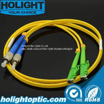 Optical Fiber Jumper Cable FC to E2000A Duplex Sm Yellow photo-3